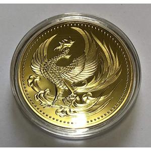 日本金貨 鳳凰 菊御紋 24K ゴールドコイン メダル レプリカ｜kf-style