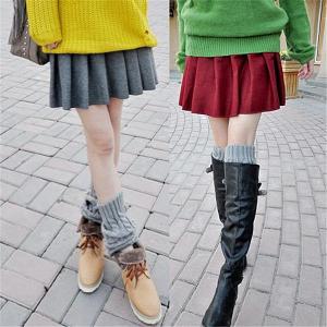 ミニ丈スカート,ハイウエスト,プリーツ,3カラー,ガールズ