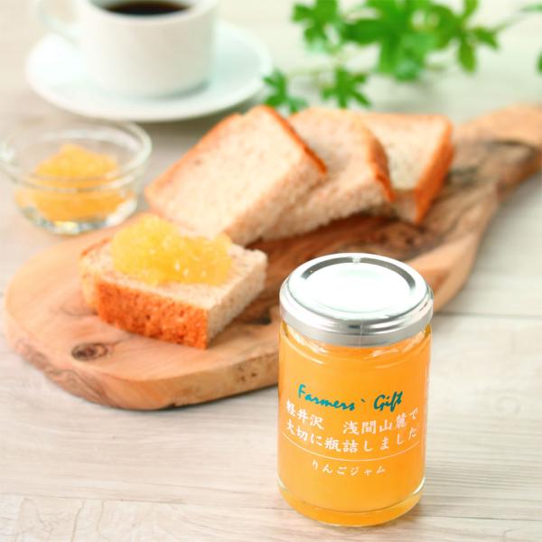 レギュラージャム 信州産りんご 140g プレザーブスタイル 瓶詰 フルーツ トースト 朝食 長野土...