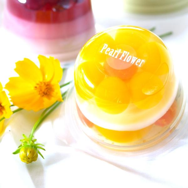 ミックスゼリー パールフラワー 125ｇゼリー ムース ケーキ フルーツ グルメ プレゼント 誕生日...