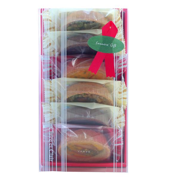 お歳暮 御歳暮ギフト お菓子 タルト6個セット クリアケース入 卒業祝 入学祝 プチギフト チョコ ...