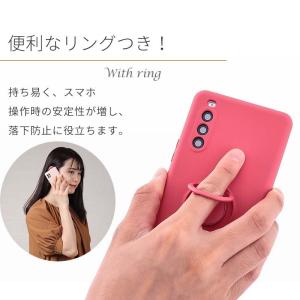 Xperia10 III ケース シリコン リ...の詳細画像2
