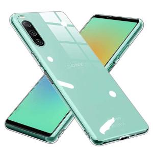 Xperia 10 IV ケース エクスペリア10IV カバー TPU 透明 クリア スマホケース 携帯ケース A202SO SO-52C SO52C SOG07 耐衝撃 ソフトケース