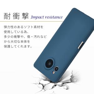 AQUOS sense7 ケース シリコンケー...の詳細画像3