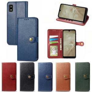 AQUOS wish3 ケース 手帳型 アクオスwish3 カバー 丸フラップ おしゃれ 耐衝撃 スマホケース SH-53D SH53D A302SH A303SH 携帯ケース