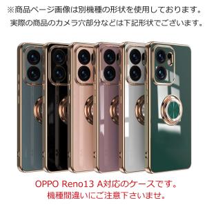 OPPO Reno 13 A ケース ラグジュ...の詳細画像1