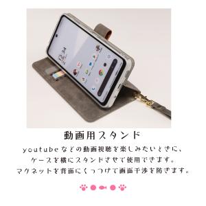 AQUOS wish6 ケース 手帳型 アクオ...の詳細画像4