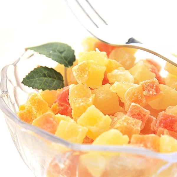 3種 ドライフルーツミックス 1kg パイン マンゴー パパイヤ お徳用 ドライフルーツ