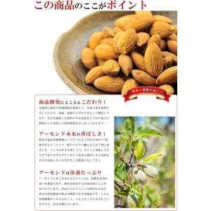 アーモンド 素焼き 無塩 300g ナッツ 無...の詳細画像1