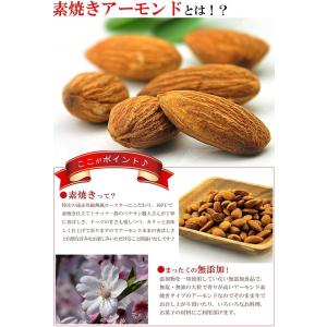 アーモンド 素焼き 無塩 300g ナッツ 無...の詳細画像2