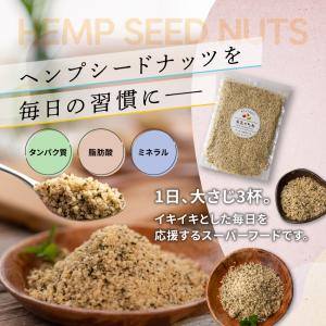 NICHIGA（ニチガ） 麻の実ナッツ (非加熱) Hemp Seed Nuts 500g