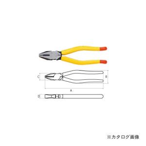 VICTOR 花園工具 265-A-175 ペンチ(成型カバー付)｜kg-maido