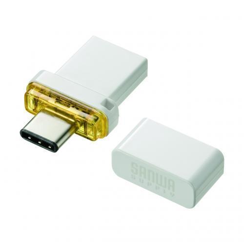 サンワサプライ USB Type-C メモリ UFD-3TC16GW