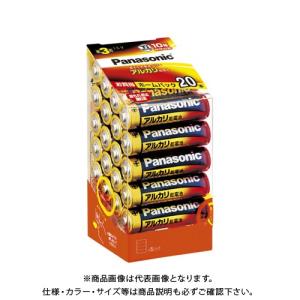 パナソニック アルカリ電池 単3 20個ホームパック LR6XJ/20SH｜kg-maido