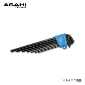 旭金属工業 アサヒ ASAHI ALロング六角棒レンチ 7本組みセット ALS0770｜kg-maido