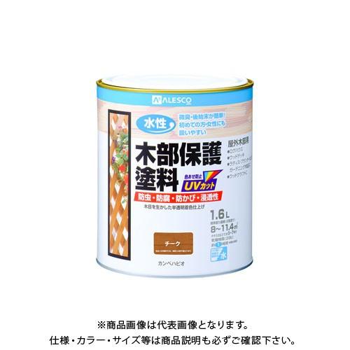 カンペハピオ 水性木部保護塗料 チーク 1.6L 00617653511016
