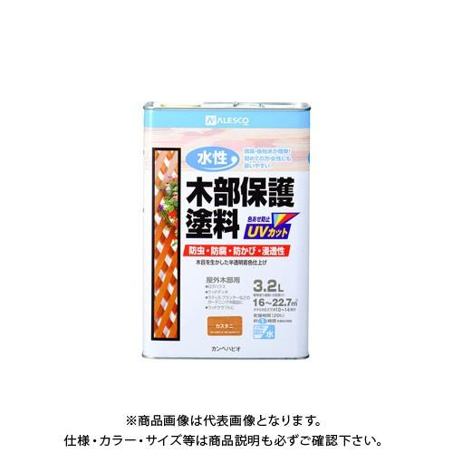カンペハピオ 水性木部保護塗料 カスタニ 3.2L 00617653521032