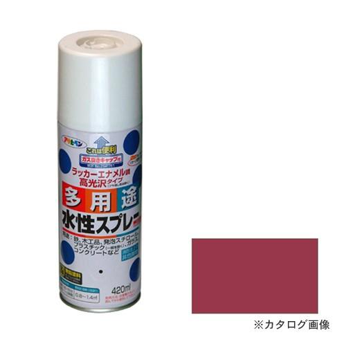 アサヒペン AP 水性多用途スプレー 420ML ブリックレッド