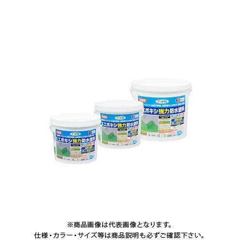 アサヒペン 水性エポキシ強力防水塗料1kg (ライトグレー)
