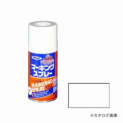 アサヒペン AP マーキングスプレー 300ml 白