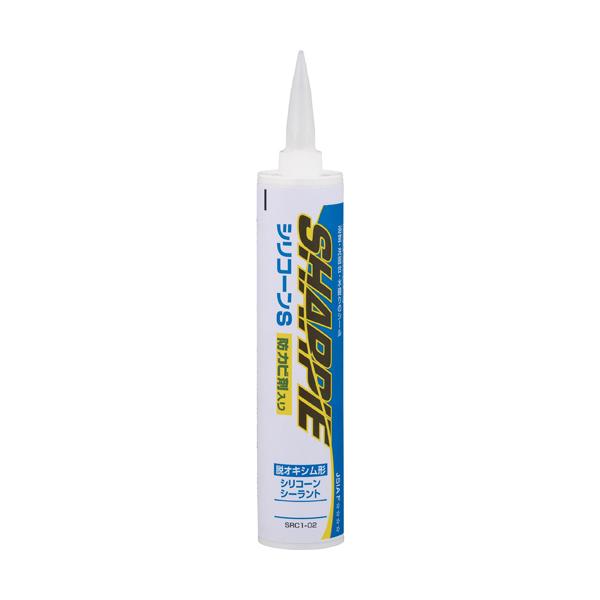 シャープ化学工業 シリコーンS 防カビ 330ml グレー