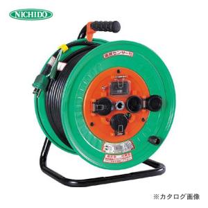 日動工業 100V 防雨・防塵型 電工ドラム (屋外型) 30m NW-EK33｜kg-maido