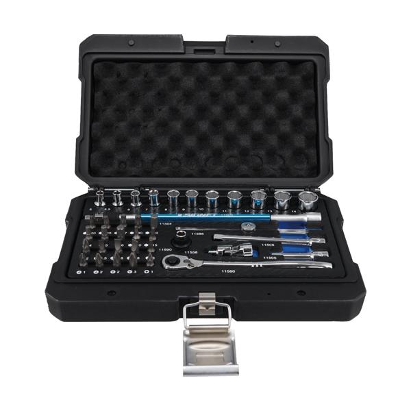 シグネット SIGNET 1/4DR 38PC ソケット&amp;ビットセット(6角) 11722