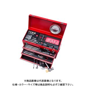 KTC 工具セット(トルクルモデル) 9.5sq. レッド SK3570XTQ｜kg-maido