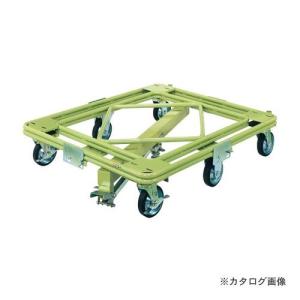 (直送品)サカエ SAKAE 自在移動回転台車 重量型 センターベース付 RH-3KG｜kg-maido