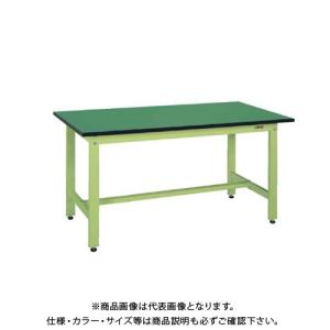 (直送品)サカエ SAKAE 軽量作業台KKタイプ(改正RoHS10物質対応) 組立式 1200×600×740 グリーン KK-48FE｜kg-maido