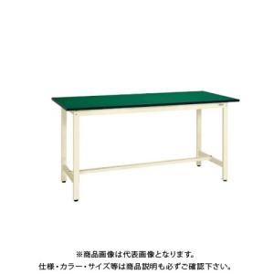 (直送品)サカエ SAKAE 軽量立作業台KSDタイプ(改正RoHS10物質対応) 組立式 1500×600×900 グリーン KSD-156FE｜kg-maido