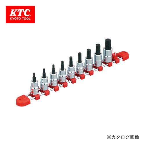 KTC 9.5sq.ショートヘキサゴンビットソケットセット(インチ) (9コ組) TBT3S09BH