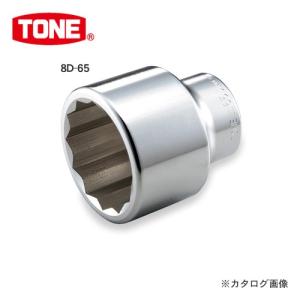 前田金属工業 トネ TONE 25.4mm(1”) ソケット(12角) 8D-77