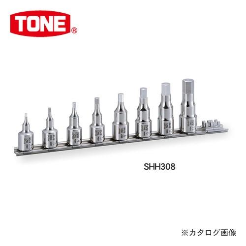 前田金属工業 トネ TONE 9.5mm(3/8”) SUS ヘキサゴンソケットセット(ホルダー付)...