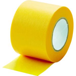 TRUSCO:TRUSCO 建築塗装用マスキングテープ 幅40mm長さ18m 3巻入 イエロー MTA-4018-3-Y