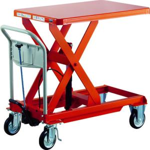 TRUSCO中山 (直送品)TRUSCO 作業台リフター 150kg 400X720 ハンドル 