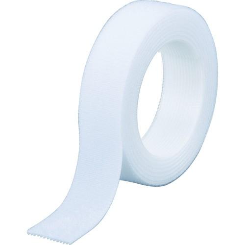 TRUSCO マジックバンド((R下))結束テープ両面 幅20mm長さ1.5m白 MKT-2015-...