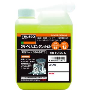 TRUSCO 2サイクルエンジンオイル1L TO-2C-N｜工具屋 まいど!