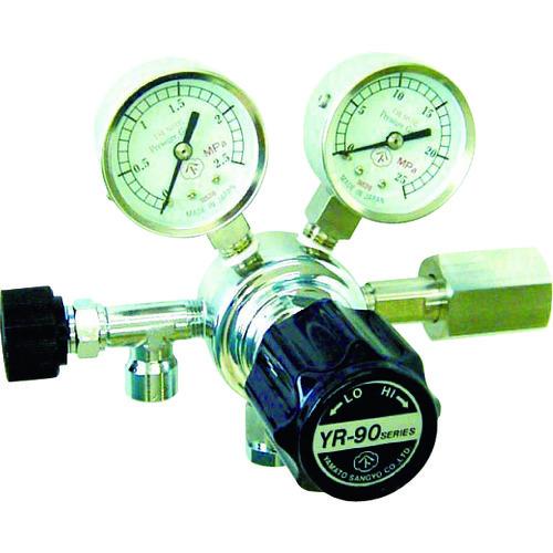 ヤマト ガス調整器 分析機用圧力調整器 YR-90S 水素 YR-90S-R-12N01-2210-...