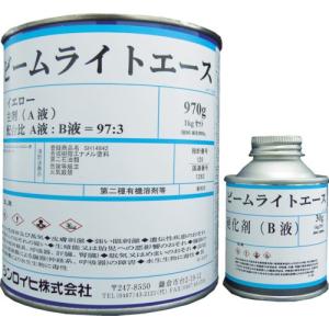 (送料別途)(直送品)シンロイヒ 反射塗料 ビームライトエース 1kg イエロー 2001MG｜kg-maido