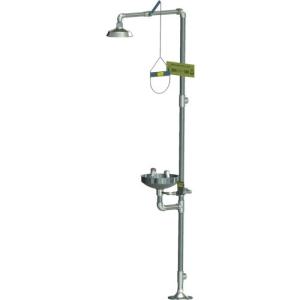 (送料別途)(直送品)日本エンコン 緊急用シャワー・洗眼器 502-50FS