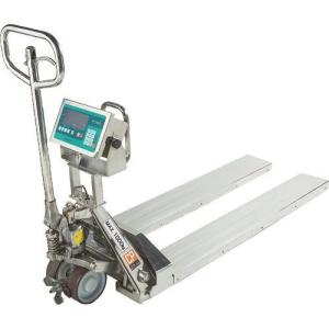 (送料別途)(直送品)TANAKA ステンレス製ハンドパレットスケール デジパレ DPS-1500K-SUS