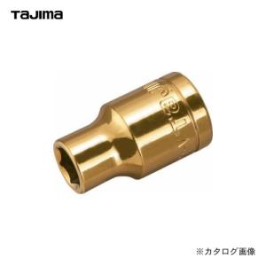 タジマツール Tajima ソケットアダプター4分用 交換ソケットショート10mm TSKA4S-10-6K｜kg-maido