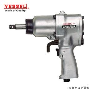 ベッセル VESSEL エアーインパクトレンチシングルハンマー (普通ボルト径16mm) GT-P14JL｜kg-maido
