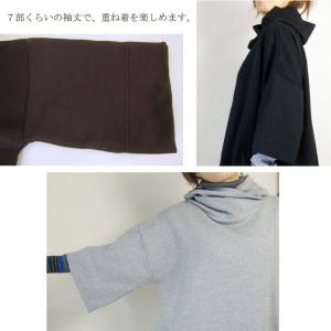 スウェット チュニック レディース ワンピース...の詳細画像4