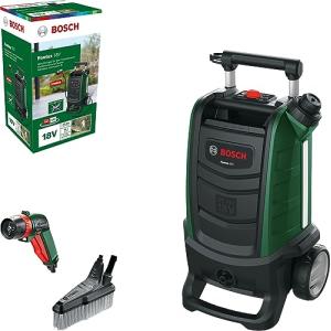 Bosch DIY(ボッシュ) コードレス洗浄機(本体のみ (スプレーガン*スマートブラシ*カプラー内蔵型タンクキャップ*噴射用4mホース付き) FONTUS218H グリーン・アン