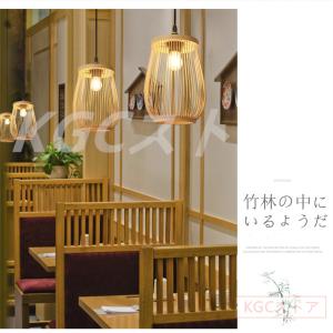 ペンダントライト 和風LED天井照明 創意竹芸...の詳細画像5