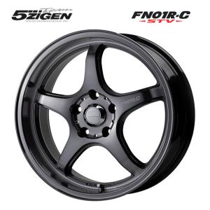 中古ホイール 2本セット 5ZIGEN(五次元) ファイヤーボール 5ZIGEN