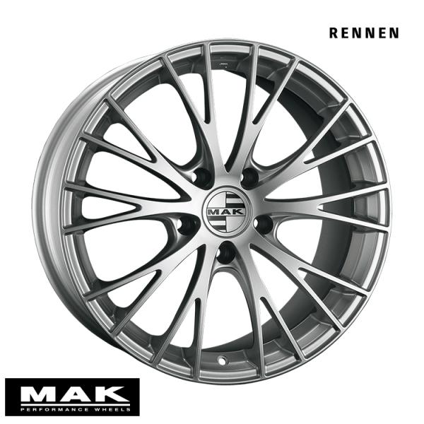 送料無料 マック MAK RENNEN 8J-18 +50 5H-130 (18インチ) 5H130...
