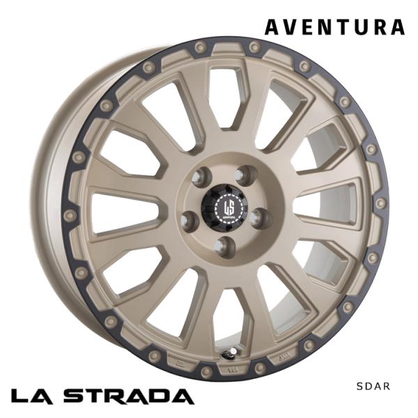 送料無料 ラストラーダ LA-STRADA AVENTURA (SDAR) 7.5J-17 +50 ...